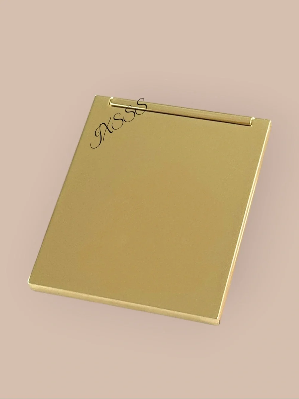 Gold YSL (Yves Saint Laurent) Beauty (Fold-Over) Cosmetic-Makeup Compact Mirror